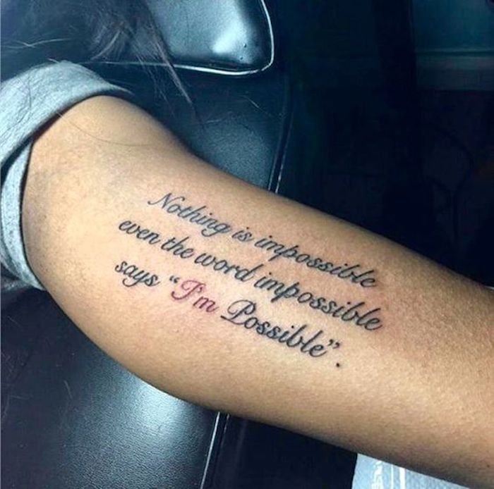 Tattoos frau sprüche schöne Schöne Zitate