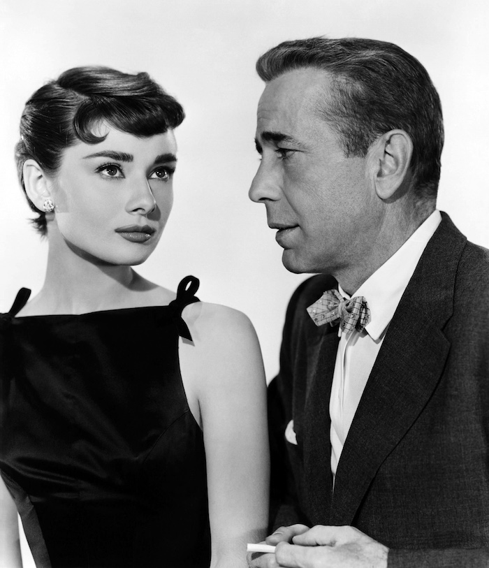 Humphrey Bogart und Audrey Hepburn in den 50er Jahren, Audrey Hepburn Frisur