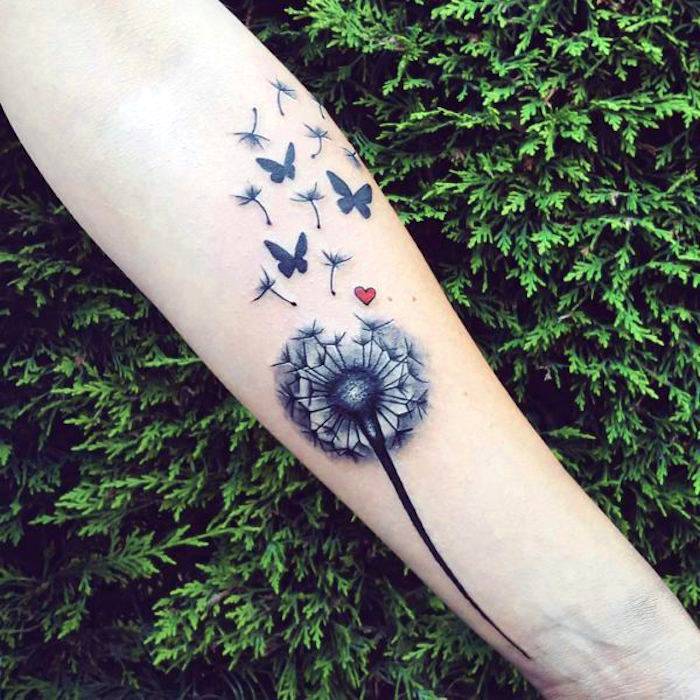 1001 Inspirationen Für Ein Cooles Pusteblume Tattoo