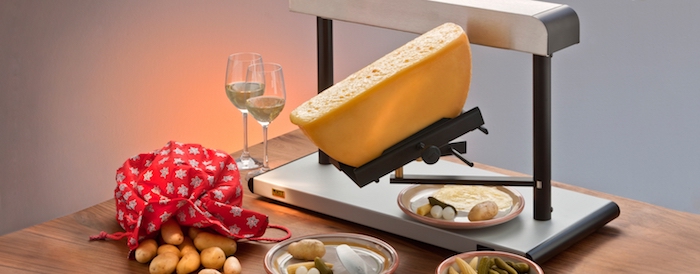raclett zutaten idee zum kochen mit raclette käse schmelzende käsesorte weißwein 