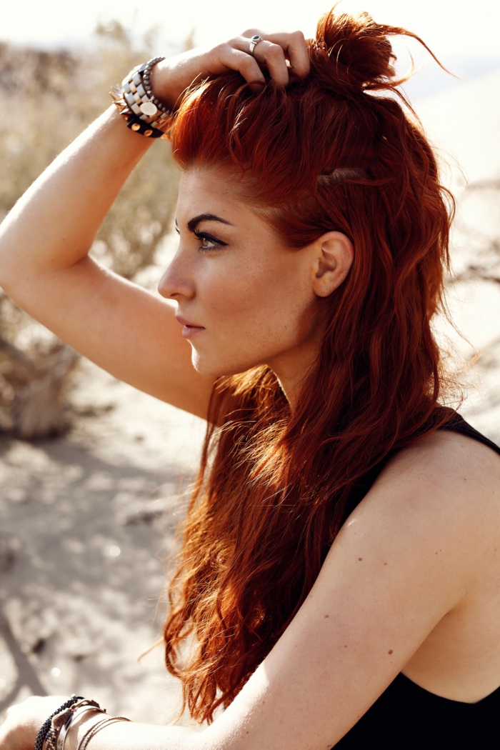 Frauen frisuren rote haare Frisuren frauen