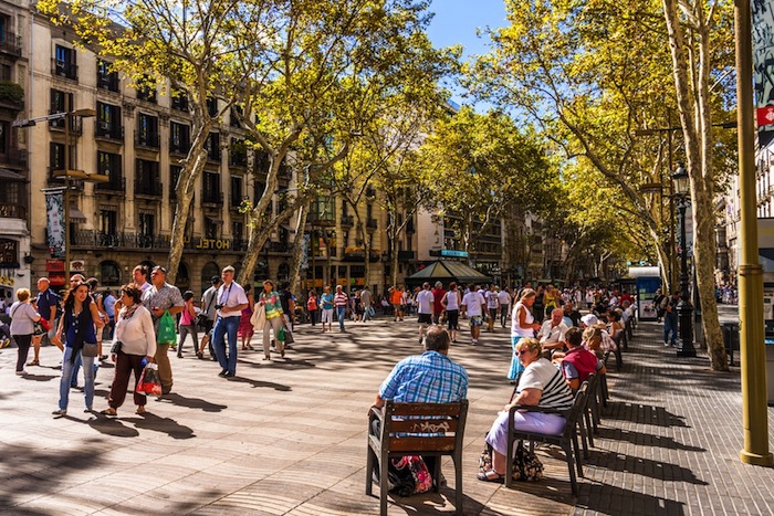 barcelona interessante orte, la rambla, sehenswürdigkeiten in spanien