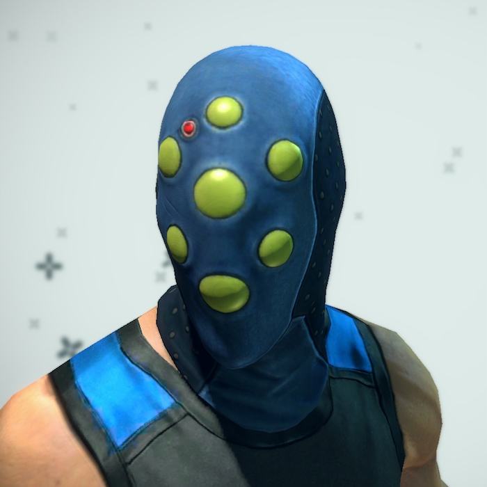 eine Halloween Maske selber machen - von Sub Zero aus Mortal Combat