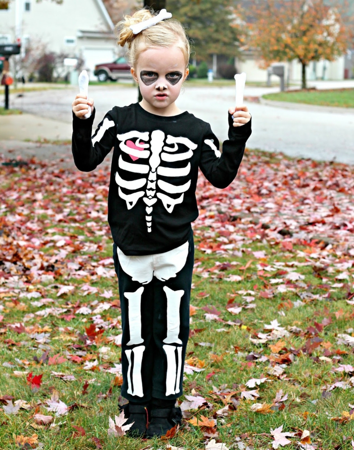 Slettel-Kostüm für Kinder, Süßigkeiten sammeln mit gruseligen Kostümen, Happy Halloween