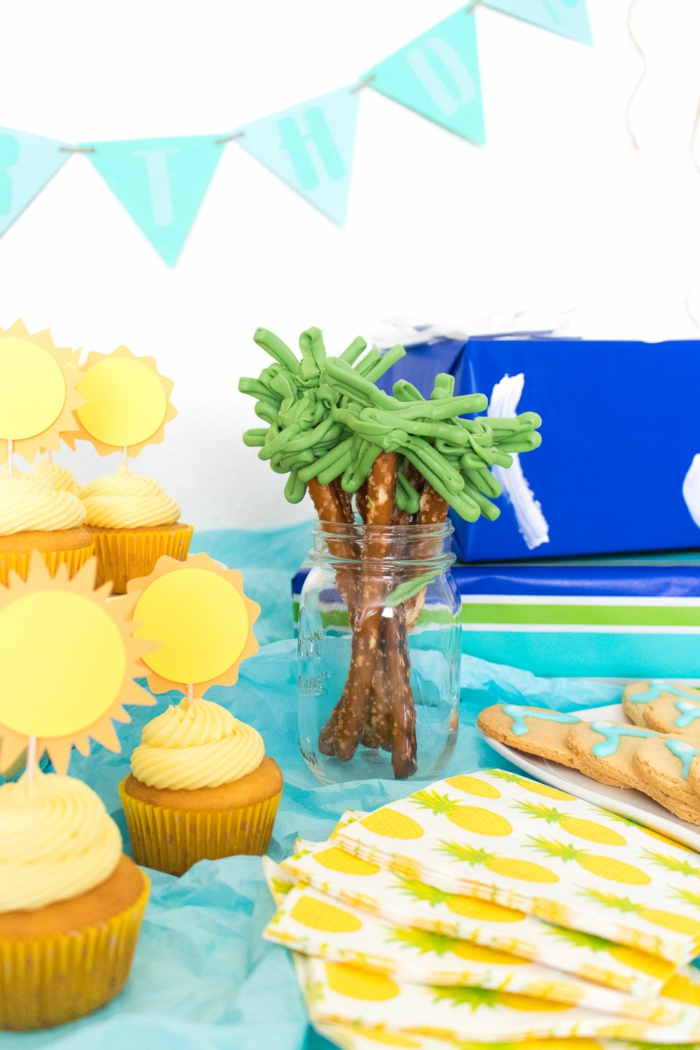 Salzstangen- Palmen, Cupcakes- Sonnen, coole und kreative Ideen für Sommerpartys, Das Auge isst mit!