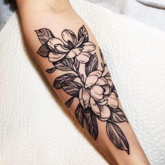 1001 Blumen Tattoo Ideen Und Informationen über Ihre Bedeutung
