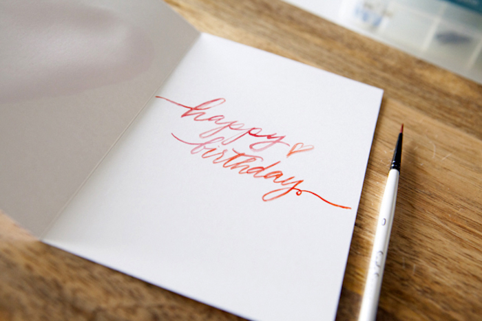 die richtigen worte zu jedem anlass finden, geburtstagskarte selber schreiben