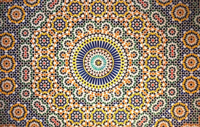 marokko hauptstadt typische muster dekorationen maghreb afrika nordafrika arabisches land