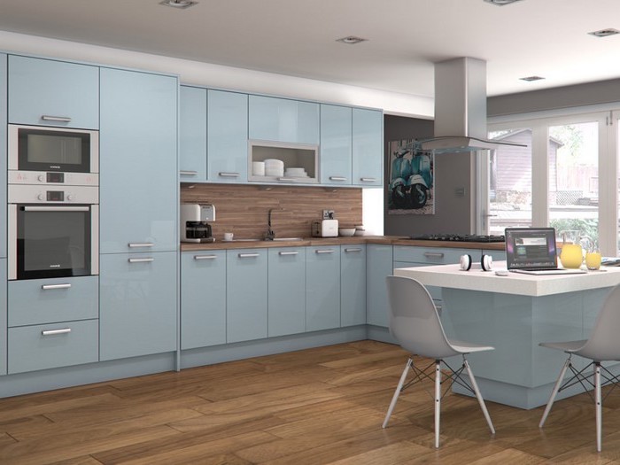küchenbilder schöne küche selber einrichten blaue küchen designs für das moderne zuhause