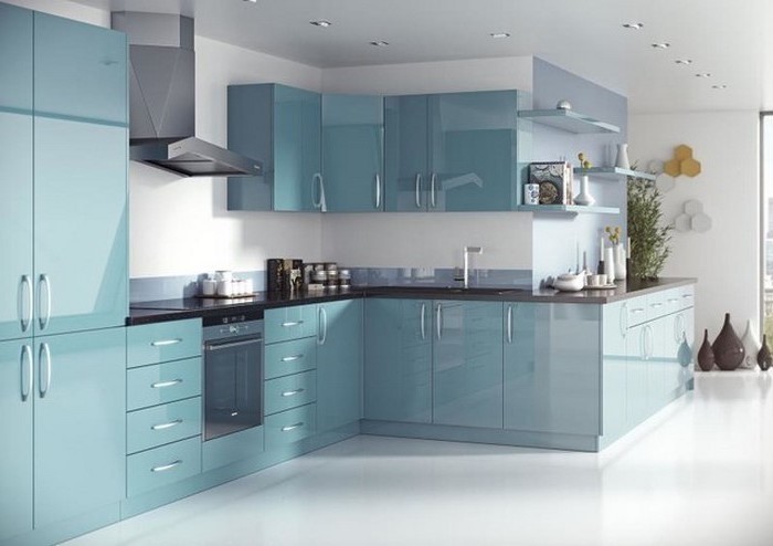 küchenbilder schöne moderne küche glänzendes design gut polierte kücheneinrichtung