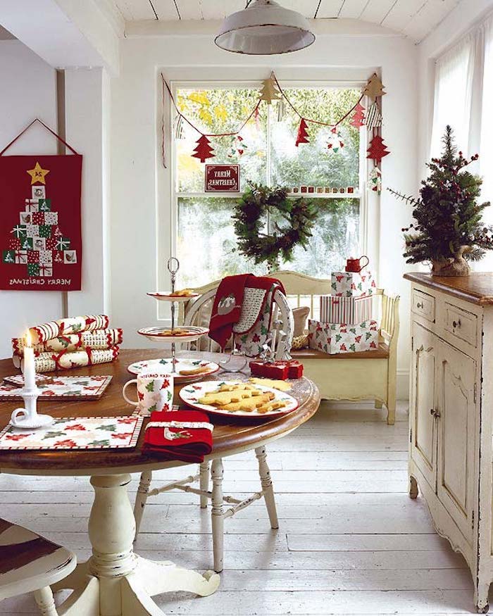 weihnachten schön mit den verwandten verbringen haus dekorieren und gestalten adventskranz