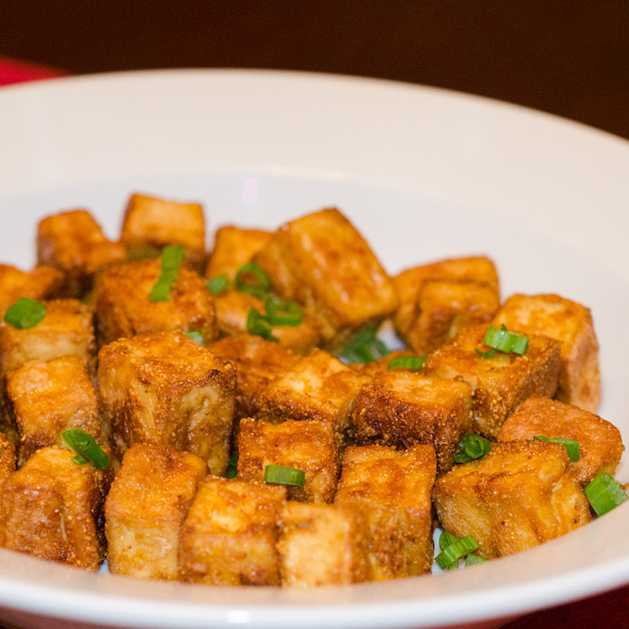 geräucherter tofu knusprige tofu stücke tofu popcorn selber machen filme schauen und genießen kreative idee