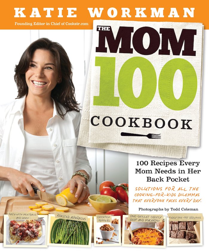 Danke sagen Geschenk - ein Kochbuch für Mütter von Katie Workman, Spargel Rezepte auf dem Umschlag