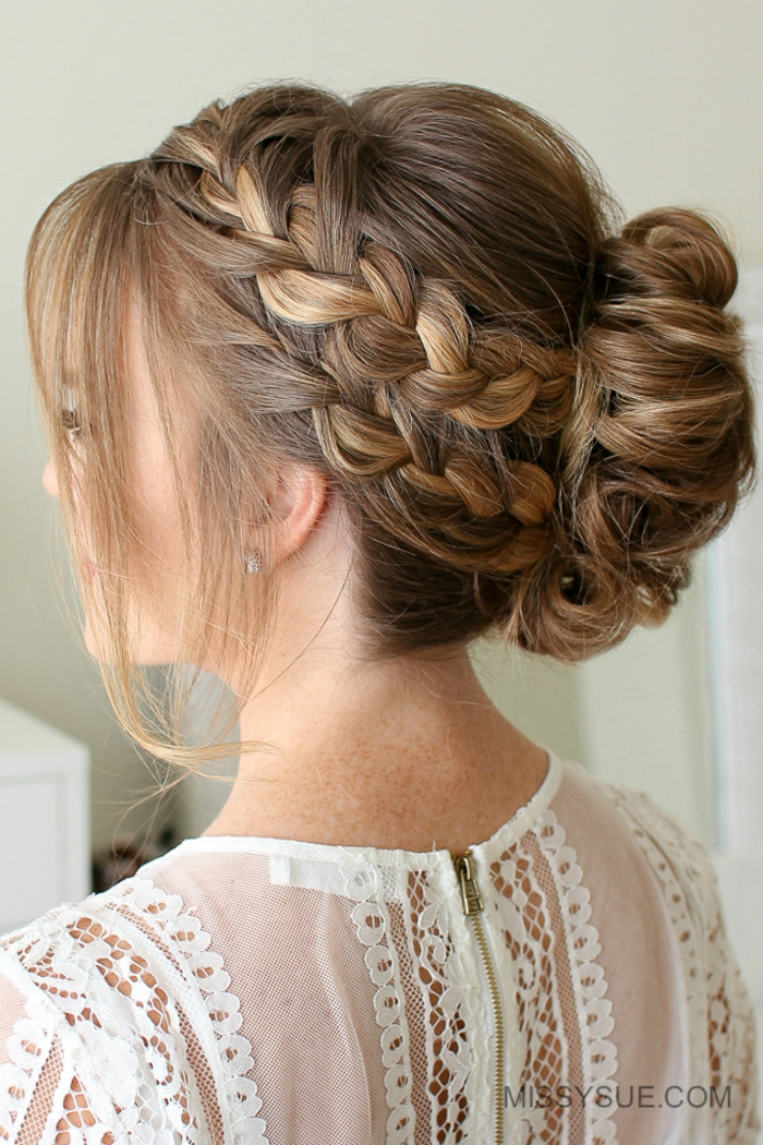 Frisur Für Festliche Anlässe : Schöne Und Einfache Dutt Frisuren Zum Nachstylen, Hochsteckfrisuren Für