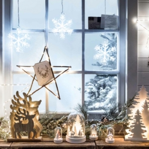 105 Ideen für Fensterdeko - lassen Sie Ihr Heim zu Weihnachten glänzen!