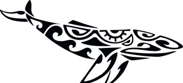 maori tattoo motiv wal design