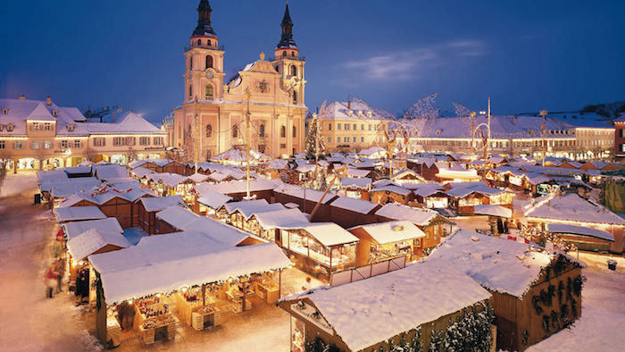 schöne urlaubsorte ein winterliches märchen winter in stuttgart weihnachtsmarkt deutschland