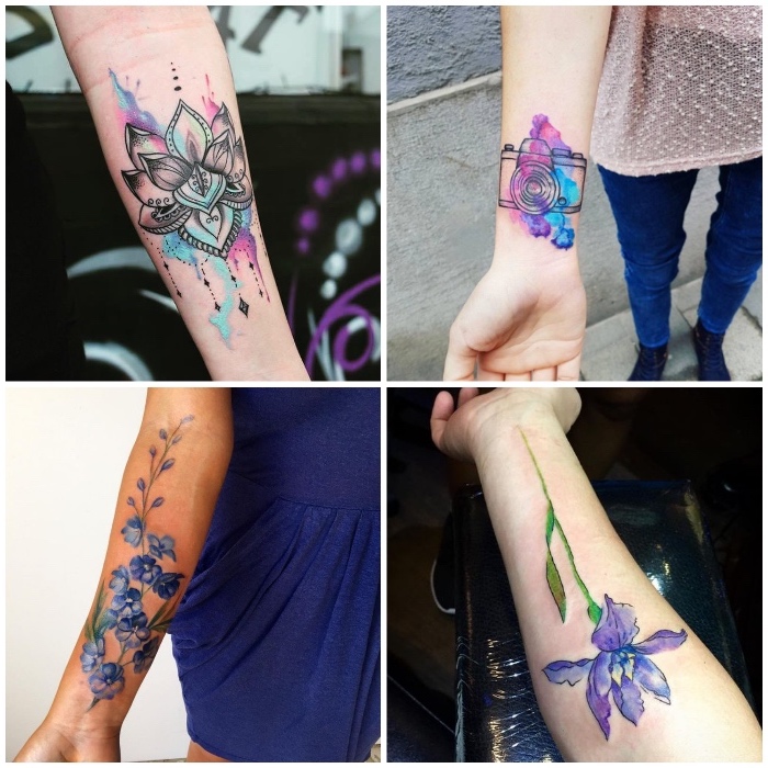 Tattoos frauen unterarm Tattoo Unterarm