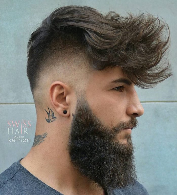 männer haarschnitt, trendige frisuren für männer, männerfrisuren für lange haare