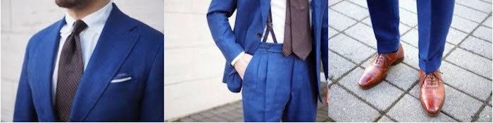 welche schuhe zum anzug elemente am style männerstyle ideen blauer anzug braune accessoires