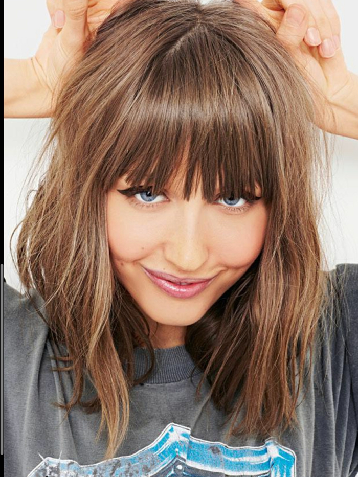 Frisuren Halblange Haare 2023 : Frisur Stil: Frisur Halblang Blond Feines Haar