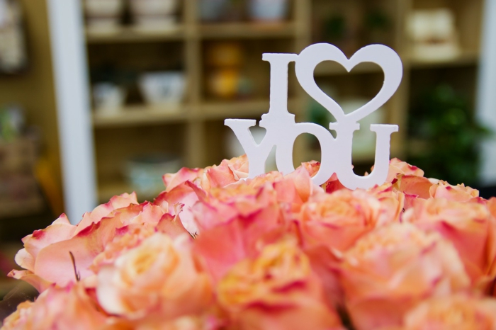 Zeigen Sie immer Ihre Liebe mit Blumen - Hintergrundbilder Liebe