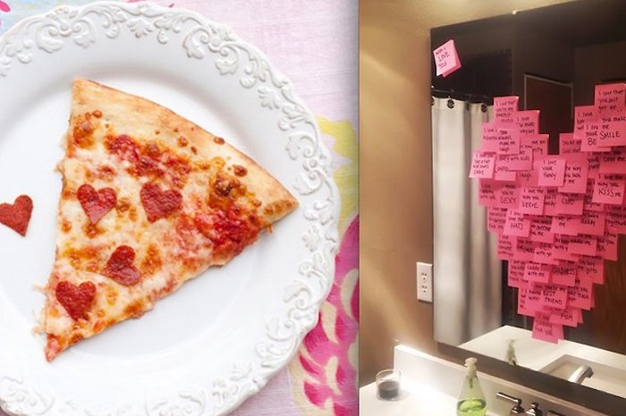 ausgefallene geschenkideen zum selber machen für viele männer heißt die romantik "pizza"