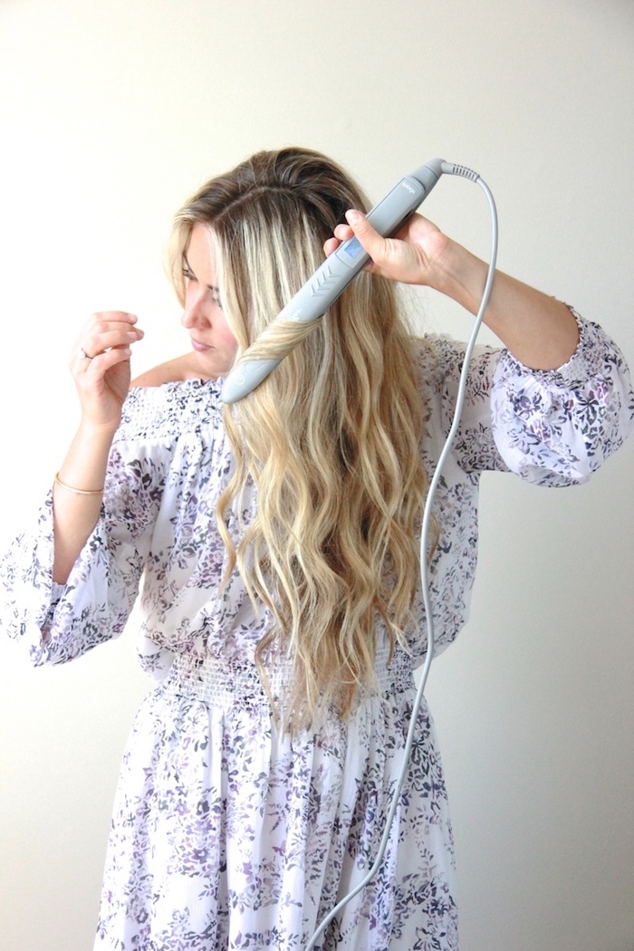 1001 + Ideen für Locken mit Lockenstab - Frisuren zu 