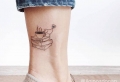 Tattoo am Fuß, am Knöchel oder an der Wade - die schönsten Ideen für Frauen