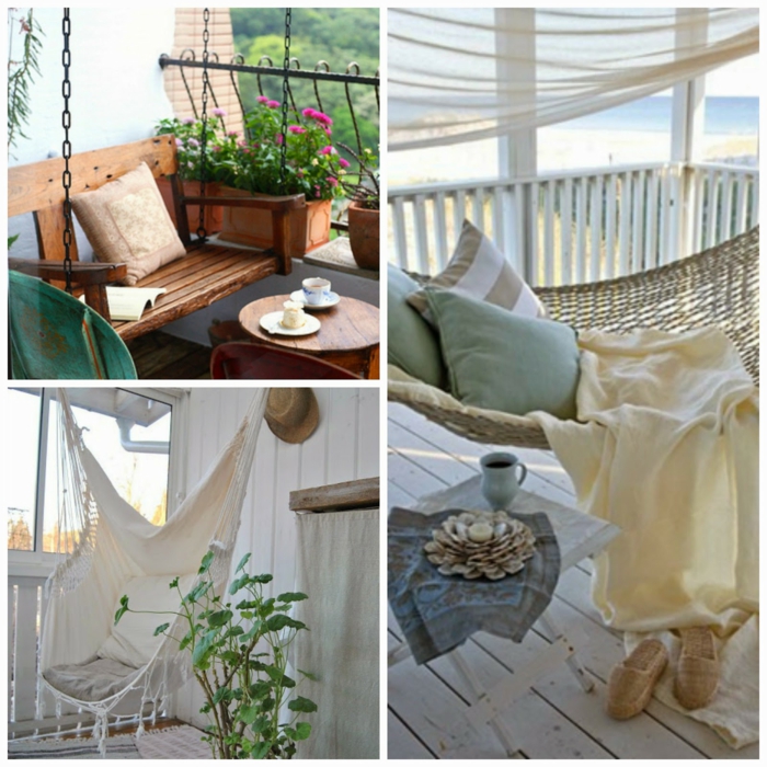 balkonmöbel für kleinen balkon, liegematte, bequeme möbel zum chillen auf dem eigenen balkon