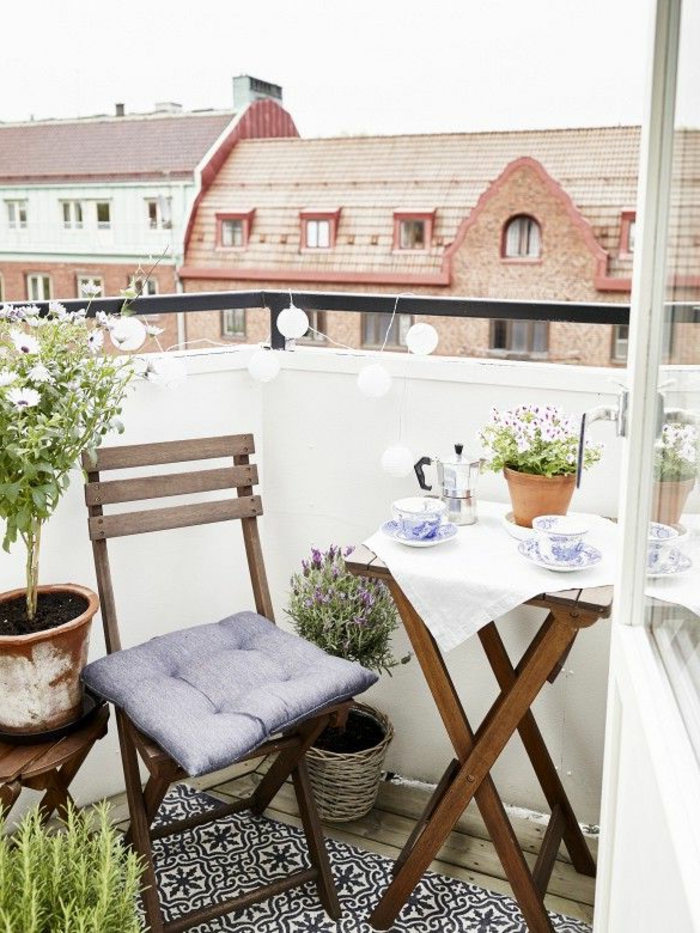 kleine terrasse einrichten oder balkonmöbel für kleinen balkon, archzine ist reich an ideen, schöne aussicht