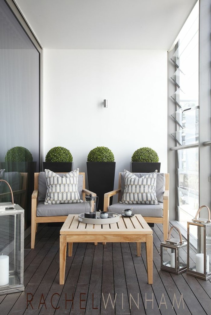 balkonmöbel für kleinen balkon nach dem stil und geschmach wählen, ikea möbel einkaufen, schlichtes design. schöne deko dazu