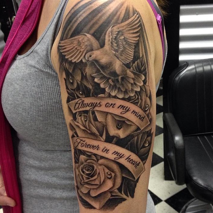 Frau rosen unterarm tattoo Unterarm Tattoo