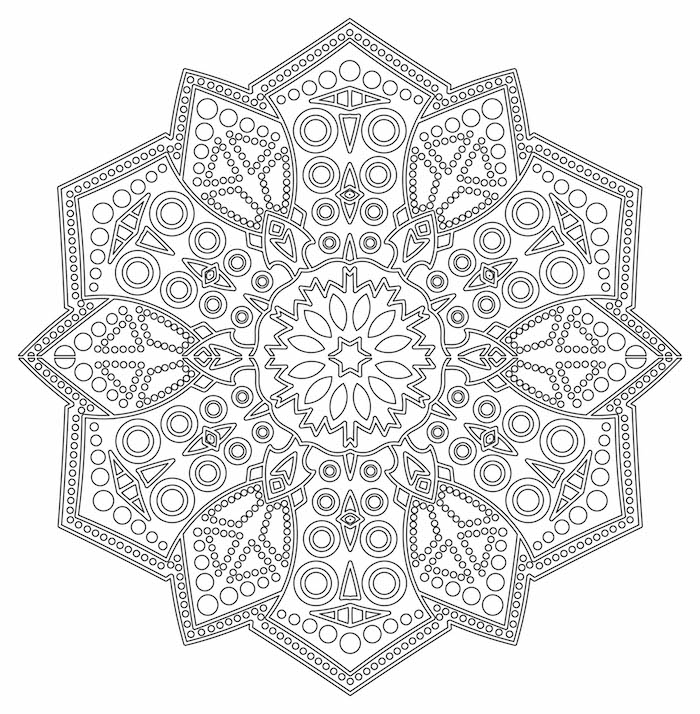 1001 Coole Mandalas Zum Ausdrucken Und Ausmalen