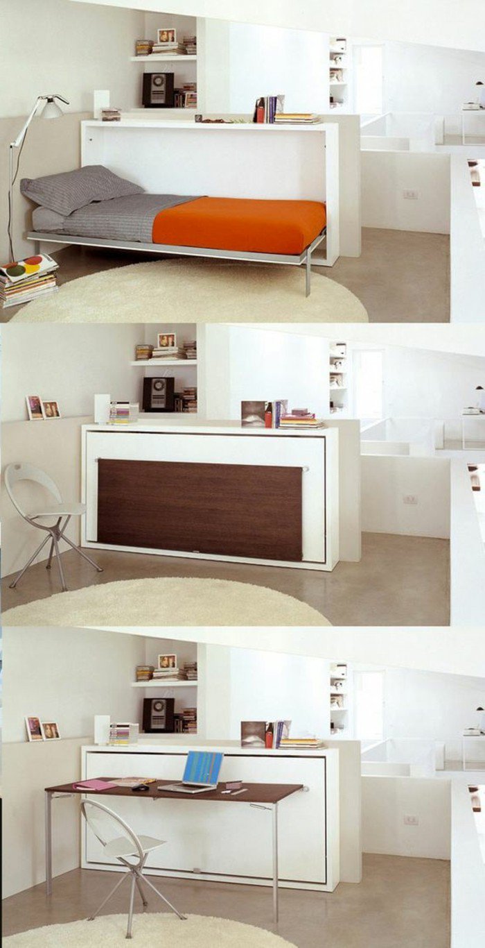 drei Fotos, wie aus einem Möbel ein kompaktes Wohnzimmer selber einzurichten, Wohnideen Wohnzimmer