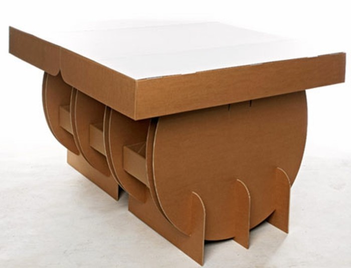 möbel aus papier und karton selber machen, kleine modelle von große möbelstücke, günstige möbel, diy möbel 