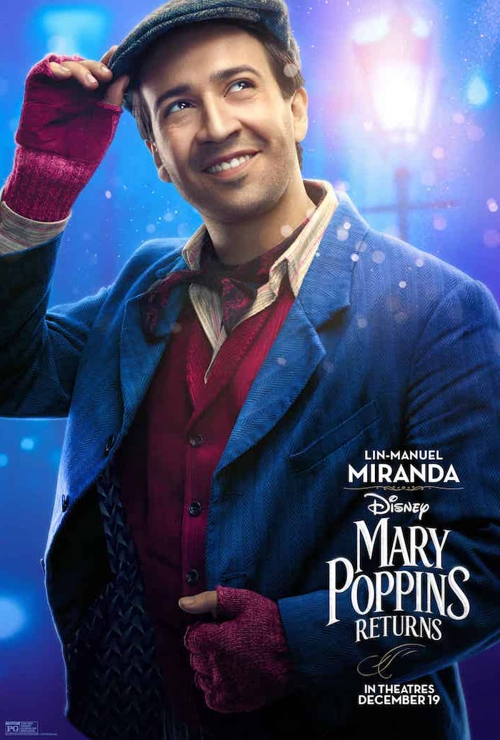 Mary Poppins' Rückkehr, Lin-Manuel Miranda schlüpft in die Rolle des optimistischen Laternenzünders Jack