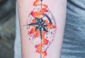 101 der besten Kompass Tattoo Designs