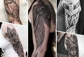 Oberarm Tattoo: 99 inspirierende Ideen für Frauen und Männer