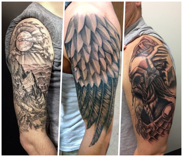 Motive männer oberarm tattoos Tattoo Vorlagen