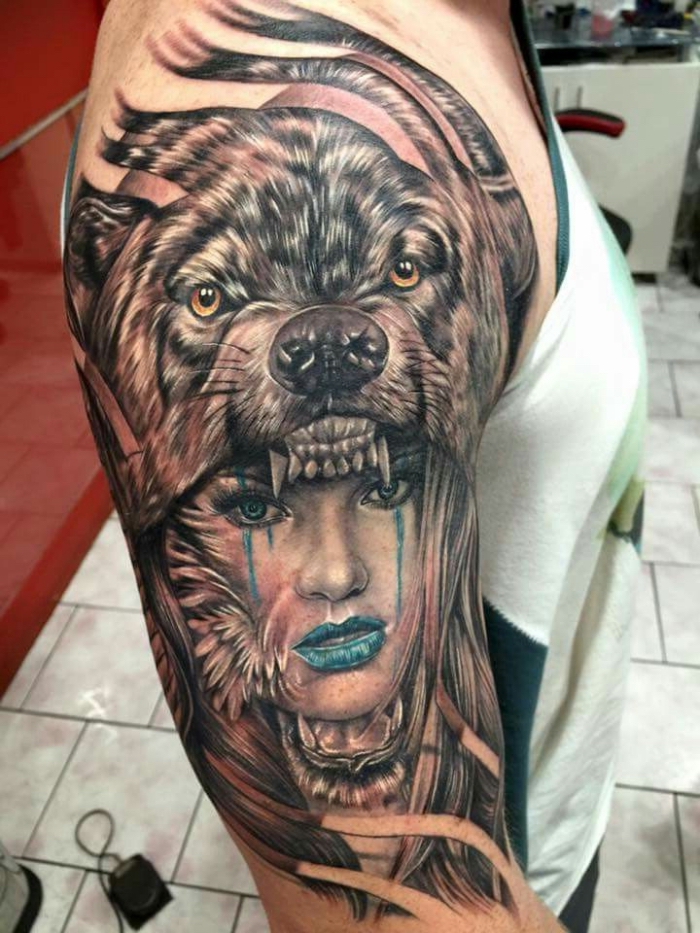 1001 Ideen Fur Ein Oberarm Tattoo Die Besten Designs