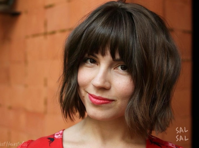 90 schöne Ideen für Bob Frisuren mit Pony