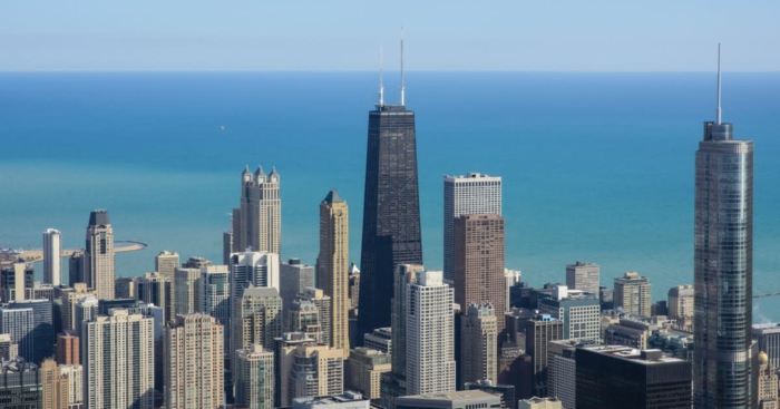 ein schönes Bild von Chicago, Lori Lightfoot ist die neue Bürgermeisterin von dieser Stadt