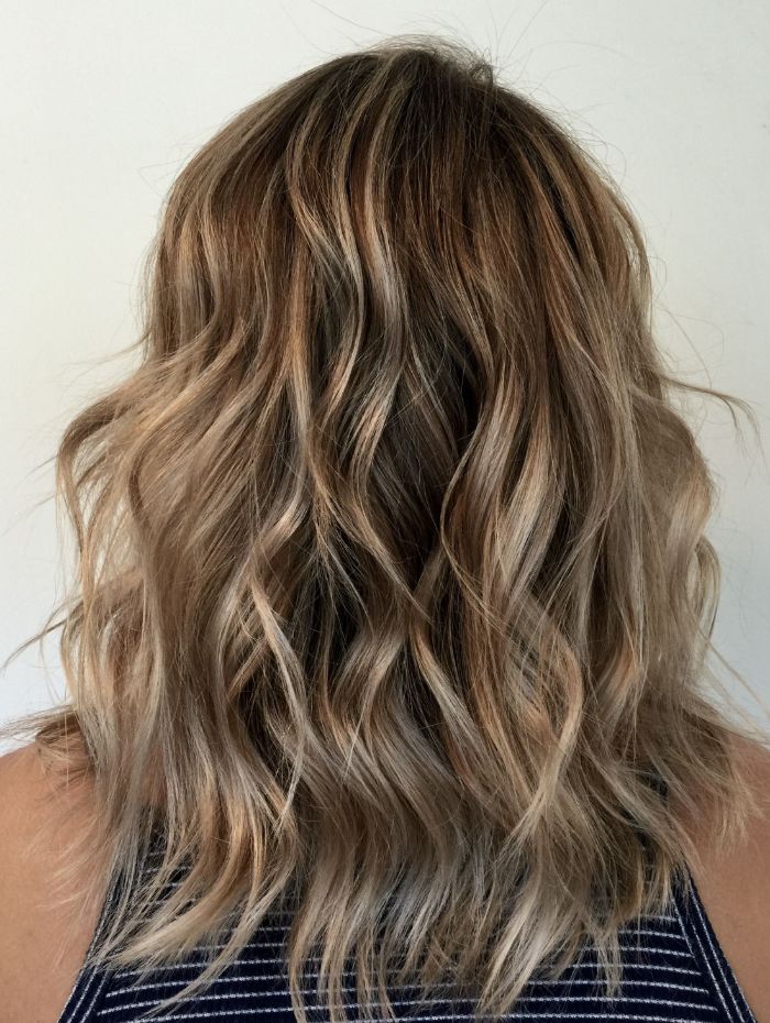 Schulterlang balayage haare 20 Gorgeous