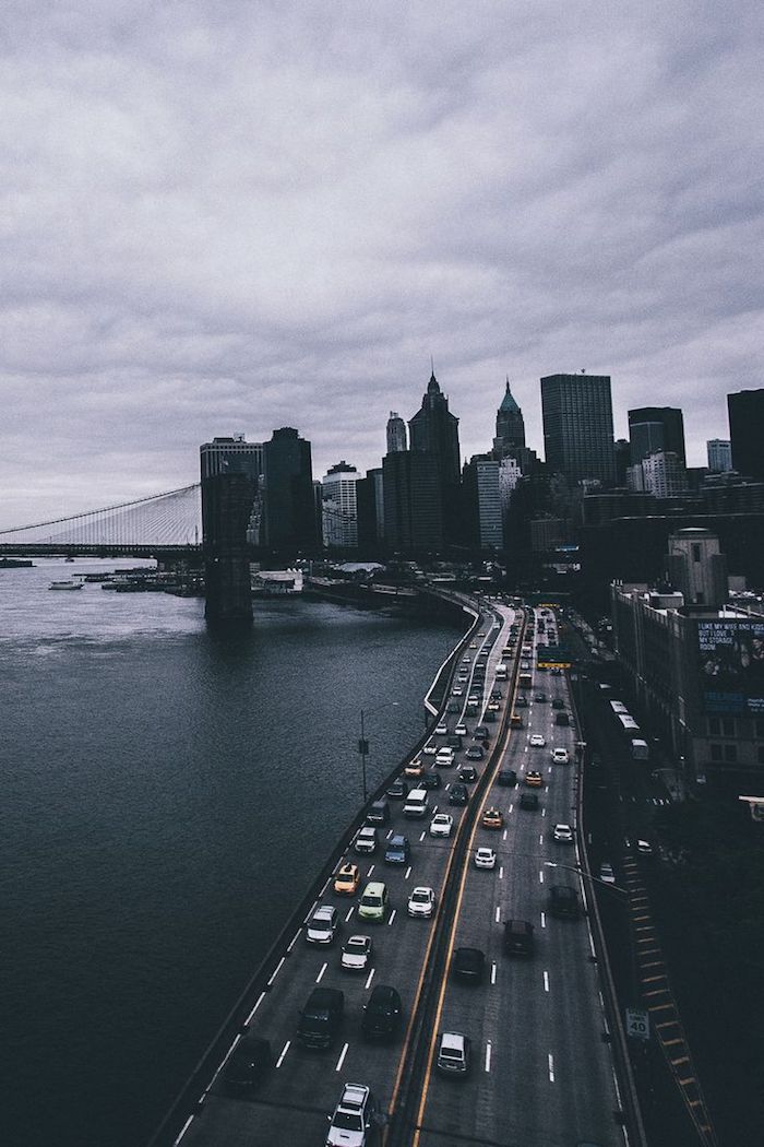 tumblr iphone backgrounds, stardleben foto von oben über die stadt, autos auf der autobahn