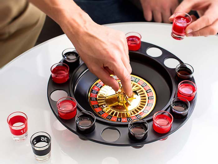 Lustige Geschenke für Männer: Trinkspiel-Roulette