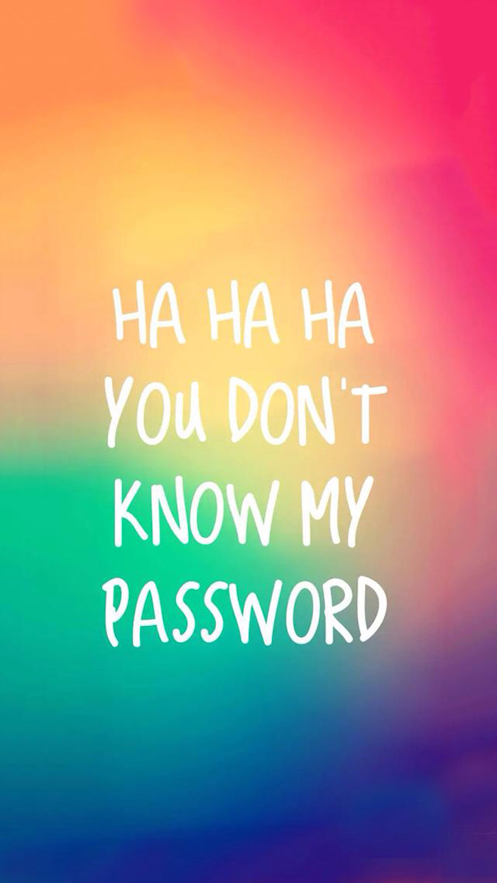 tumblr mädchen bilder, hahaha du kennst mein password nicht, lustiges bildschirm foto, lock screen