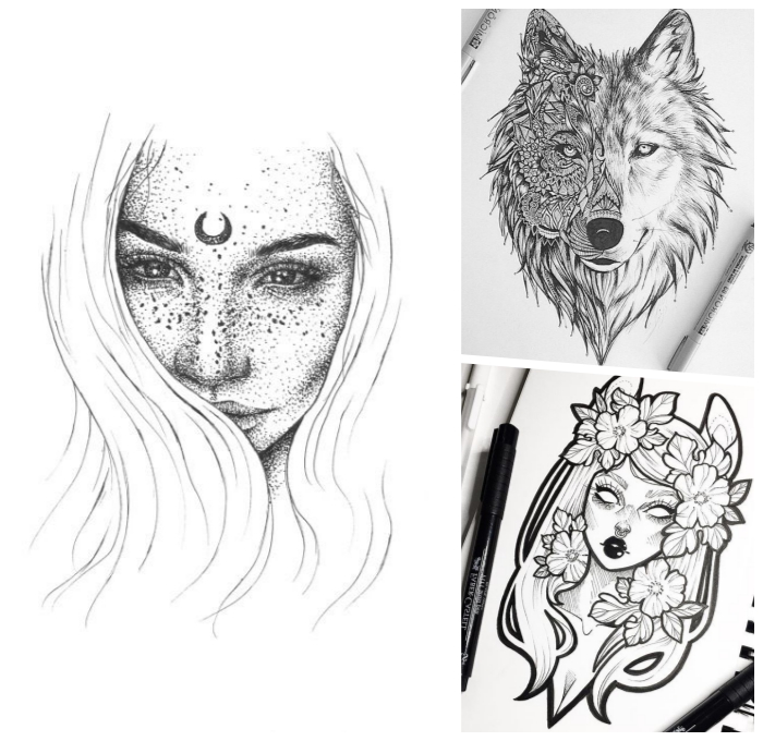 Tattoo Wolf 60 Inspirierende Ideen Fur Manner Und Frauen