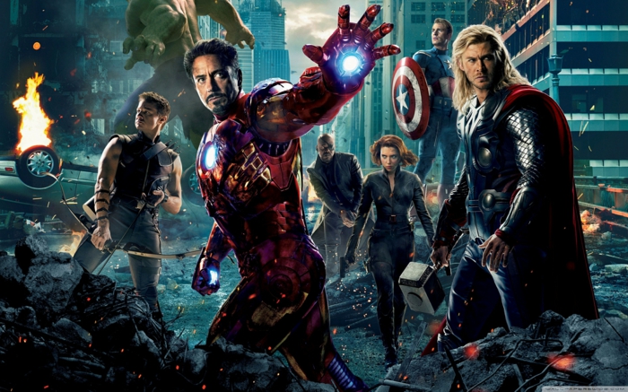 Avengers: Endgame und alle Helden, die daran teilnehmen, Ironman, Thor und Captain America