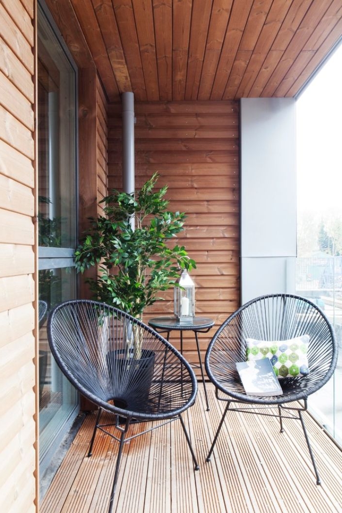 balkon ideen zum inspirieren, moderne deko ideen auf dem balkon selber machen